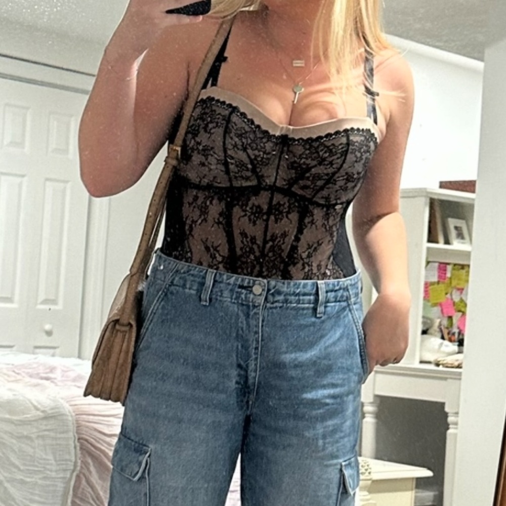 Masquerade Corset Top full length